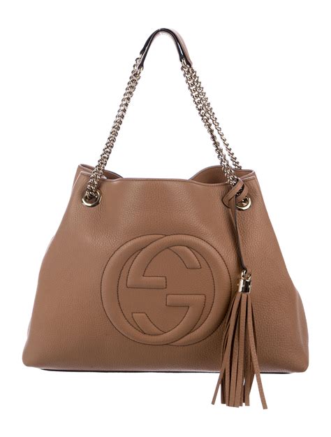 gucci large soho bag price|gucci soho tote bag medium.